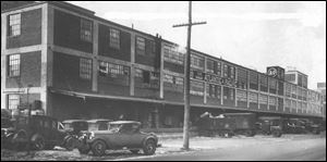 A&P warehouse on Brown Avenue underwent a big expansion in 1929.