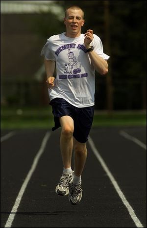 Not many high school sprinters can break 11 seconds in the 100-meter dash. Fewer still can do it on surgically repaired knees. And, just how many valedictorians are that fast?