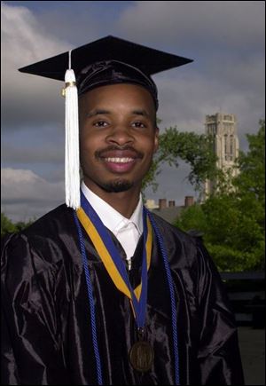 Yesterday, Mr. Williams received his own degree from UT.