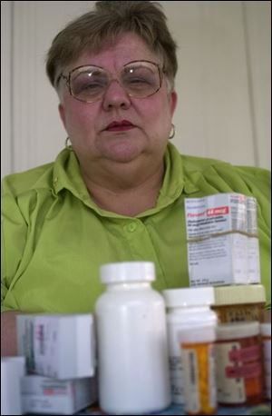 Barbara Matney has exceeded her annual prescription-drug-benefit limit.