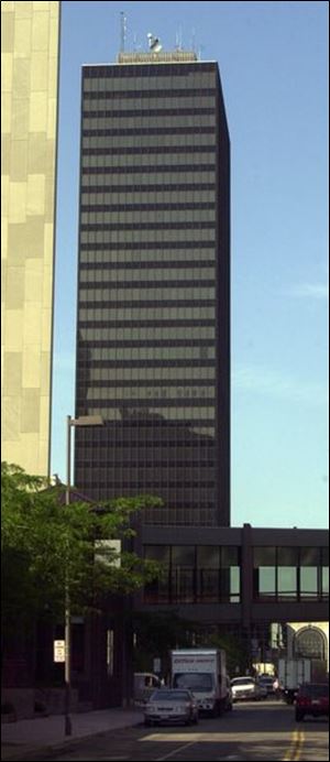 Fiberglas Tower, Owens Corning's former headquarters, needs asbestos removal.