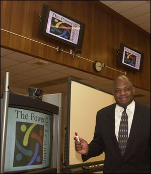 `We can't wait to test it,' says Superintendent Eugene Sanders, with the new video-conferencing equipment.