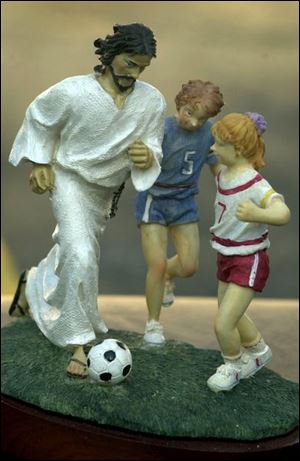 Jesus stars in soccer.