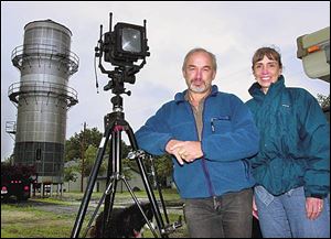 Bruce Selyem and his wife, Barbara, arrived in Elmore only to find the grain elevator he sought had been torn down.