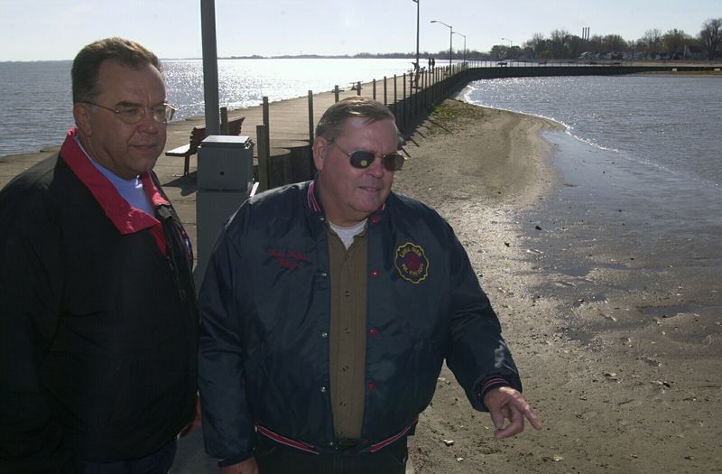 Luna Pier's Mayor Welton used to his dual roles The Blade