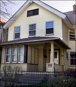 The owner of this rental property at 107 West Bancroft St. was fined $250 and sentenced to 30 days in jail after he was found guilty of not cleaning up lead in the house.