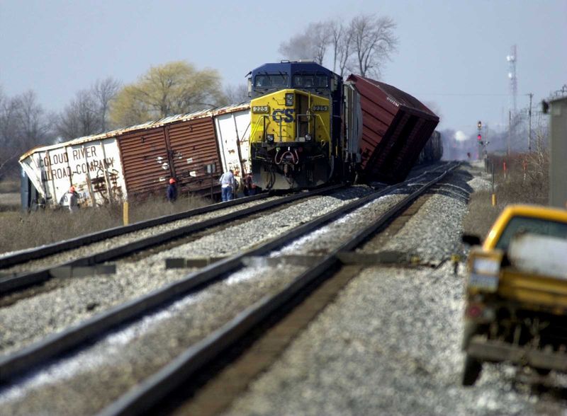 Line through Fostoria site of 2nd derailment The Blade