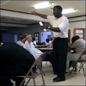 Ernest Jackson and the community detention program provide structure and guidance for juveniles.