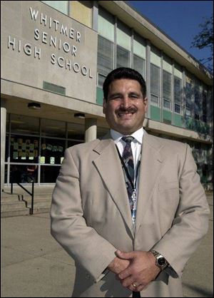`I missed the kids,' says David Ibarra, associate principal at Whitmer High School.