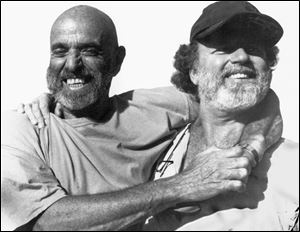 The late poet Shel Silverstein, left, and singer-songwriter Pat Dailey were friends and collaborators.
