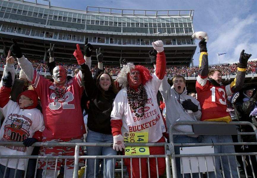 Victory party warms OSU fans The Blade