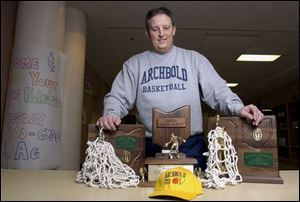 Doug Krauss has compiled a 278-140 record in 19 seasons as head coach of the Blue Streaks.