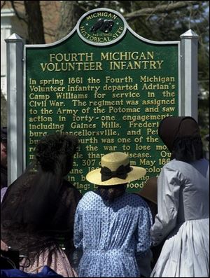 A state historical marker has long been a dream of Adrian-area residents to commemorate the area's role in the Civil War.