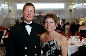 Tim and Kathy Mikolajczak were inducted May 9 as the Maumee River Yacht Club's commodore and lady.