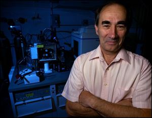 Dr. Ronald Viola, a chemistry professor at the University of Toledo, will lead the research on protein structure.