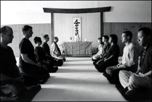 The Toledo Zen Meditation Group meets at Shobu Aikido.