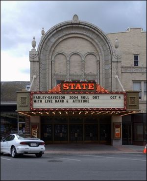 The State Theatre in Sandusky.