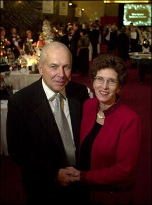 HONORARY CHAIRMEN: Chuck and Jackie Sullivan underwrote the magic.