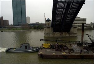 The lift spans of the Martin Luther King, Jr., bridge will be replaced next winter.
