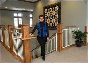 Judy Seibenick, executive director of Hospice of Northwest Ohio, said the new facility has 'a view from every pillow.'