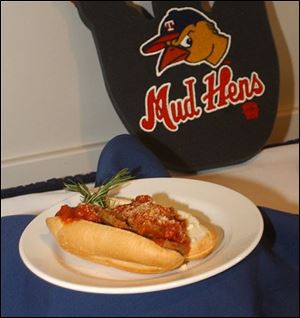 A meatball sandwich is among the new items.