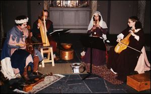 The Toledo-based medieval music ensemble Jubilatores.
