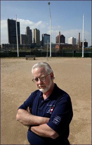 Mike Snyder used to run the riverfront volleyball courts.