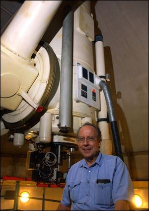 Adolf Witt, a distinguished professor of astronomy, is conducting research on cosmic dust with the backing of a three-year, $250,000 grant from the National Science Foundation.