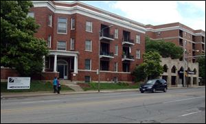 The Plaza Apartments, for low-income residents, is now under the auspices of the Catholic Diocese of Toledo.