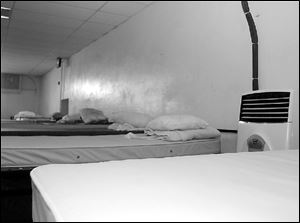 The Toledo Rotary Foundation paid to provide air conditioning for this sleeping room.