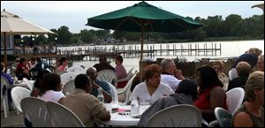WATERFRONT: In Point Place, Webber's lets diners enjoy fresh fish and fresh air on the Ottawa River.