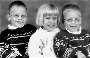 Triplets Troy, Jessica, and Tyler Baden are the children of Jeff and Tina Baden of Whitehouse.