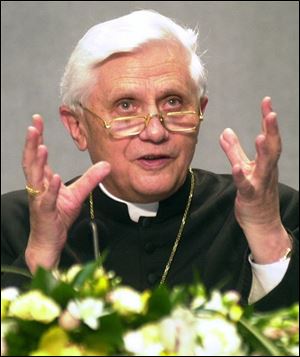 Cardinal Joseph Ratzinger wrote the guidelines.