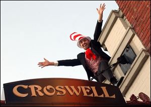 Damon Sloan stars in <i>Seussical</i> at the Croswell Opera House in Adrian, Mich.