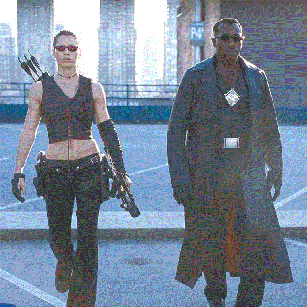 Movie review Blade Trinity ** The Blade