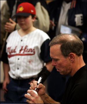 When Alan Trammell signed up to be the Tigers' manager in 2003, he didn't have much major league talent on the roster.