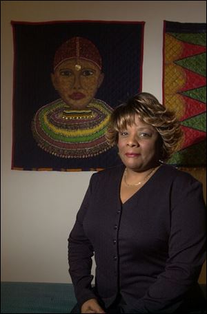 PRIDE ON DISPLAY: Pamela Jean Patterson's artwork is on exhibit at the gallery through February.