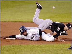 Center fielder Curtis Granderson hit .301 with 21 home runs and 94 RBIs and scored 89 runs for Double-A Erie last season.