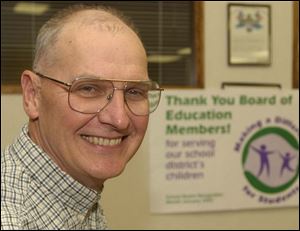 Kevin McQuade was honored this week during a retirement open house at Swanton High School.