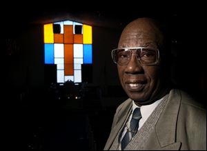 The Rev. John E. Roberts has been presiding over the congregation of Indiana Avenue Missionary Baptist Church, of which he is a charter member, for 40 years.