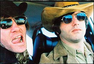Dandy Warhols leader Courtney Taylor, left, is driven to be a star. Brian Jonestown Massacre leader Anton Newcombe, right, seems destined to self-destruct.