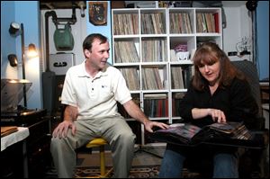 Music brought them together: Rick Spain and Jill Prill met in band class the summer they were 13; music is an interest they still share.