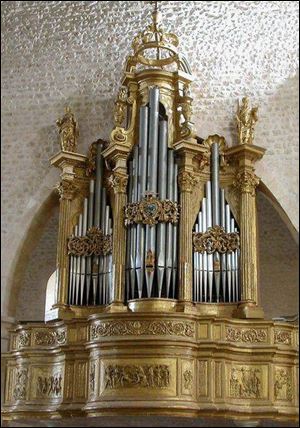 The pipe organ in the Basilica of Santa Maria di Collemaggio in
Italy has 80 percent of its pipe works corroded. Similar damage
has been reported to many of Europe s historic pipe organs.
