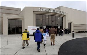 On Easter weekend, CedarCreek Church in Perrysburg Township opened a $5 million, 30,000-square-foot addition with a 320-seat chapel and a coffee shop with closed-circuit TV.