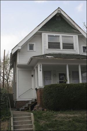 A two-story, 1,200-square-foot house on Mentor Street near Toledo's Old West End brought $6,000 last May.