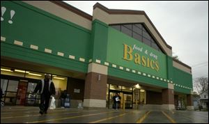 This Food Basics store at Cherry and Bancroft streets is among three slated to close.