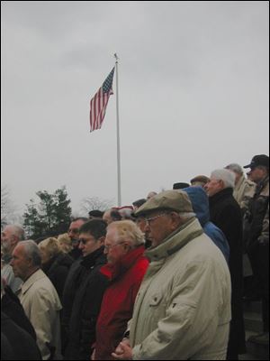 John Chavez, a former Army private who is now a retired Air Force lieutenant colonel, visits Lorraine American Cemetery in St. Avold, France, to hear dignitaries from nearby Forbach praise surviving American veterans and U.S. soldiers killed during the liberation of the region in February, 1945.