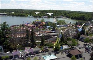 The Geauga Lake Amusement Park in Aurora, Ohio, has been a family tradition since 1888.

