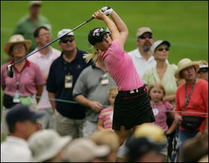 The country's top-ranked amateur, Morgan Pressel, has finished in the top 25 in four LPGA events so far this year.