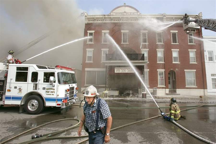 Fire consumes historic building in Wauseon The Blade